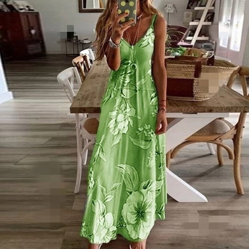 Nova | Bloemen Maxi-Jurk