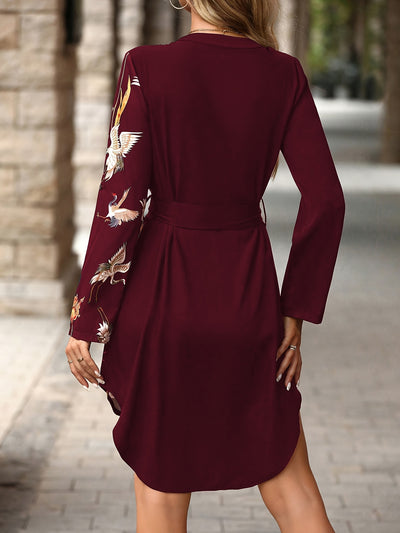 Liz | Elegante Jurk Met V-Hals