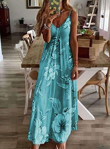 Nova | Bloemen Maxi-Jurk