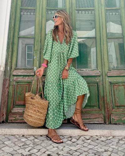 Beatrix | Boheemse Maxi-Jurk