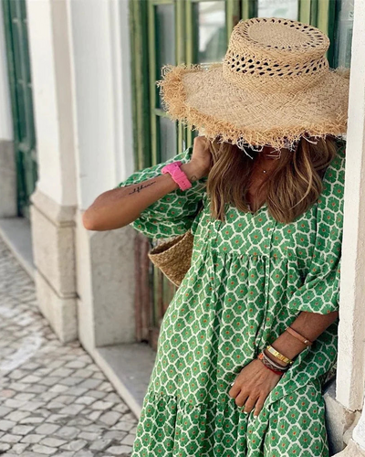 Beatrix | Boheemse Maxi-Jurk
