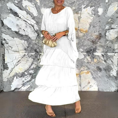 Ingrid | Gelaagde Maxi Jurk