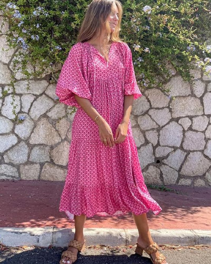 Beatrix | Boheemse Maxi-Jurk