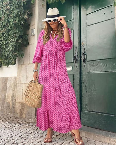Beatrix | Boheemse Maxi-Jurk