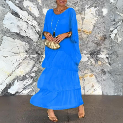 Ingrid | Gelaagde Maxi Jurk