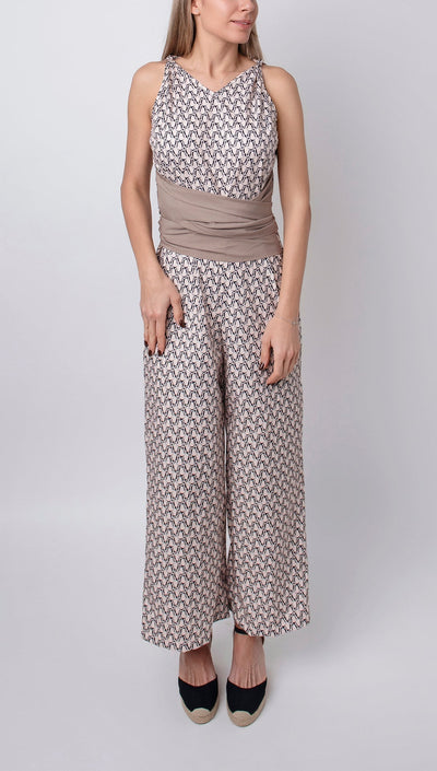 Catharina | Mouwloze Jumpsuit