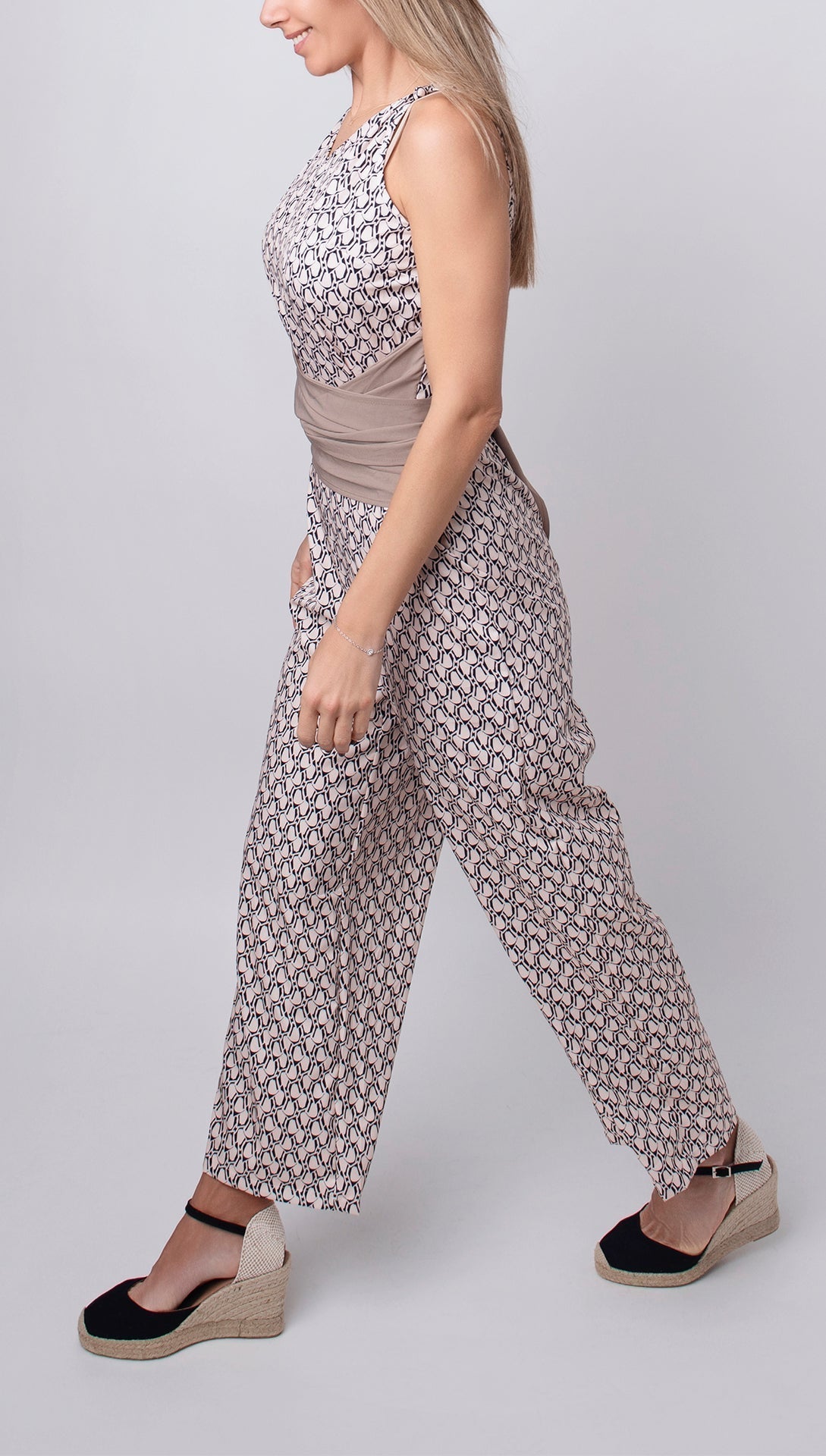 Catharina | Mouwloze Jumpsuit