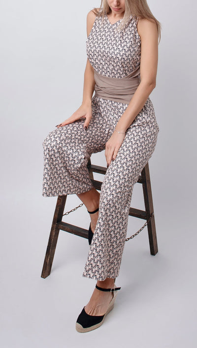 Catharina | Mouwloze Jumpsuit