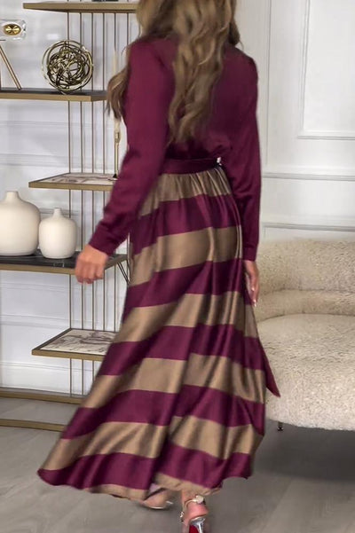 Elisa | Gestreepte Jurk