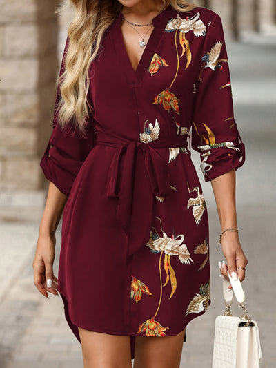 Liz | Elegante Jurk Met V-Hals