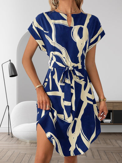 Nola | Elegante Geometrische Jurk